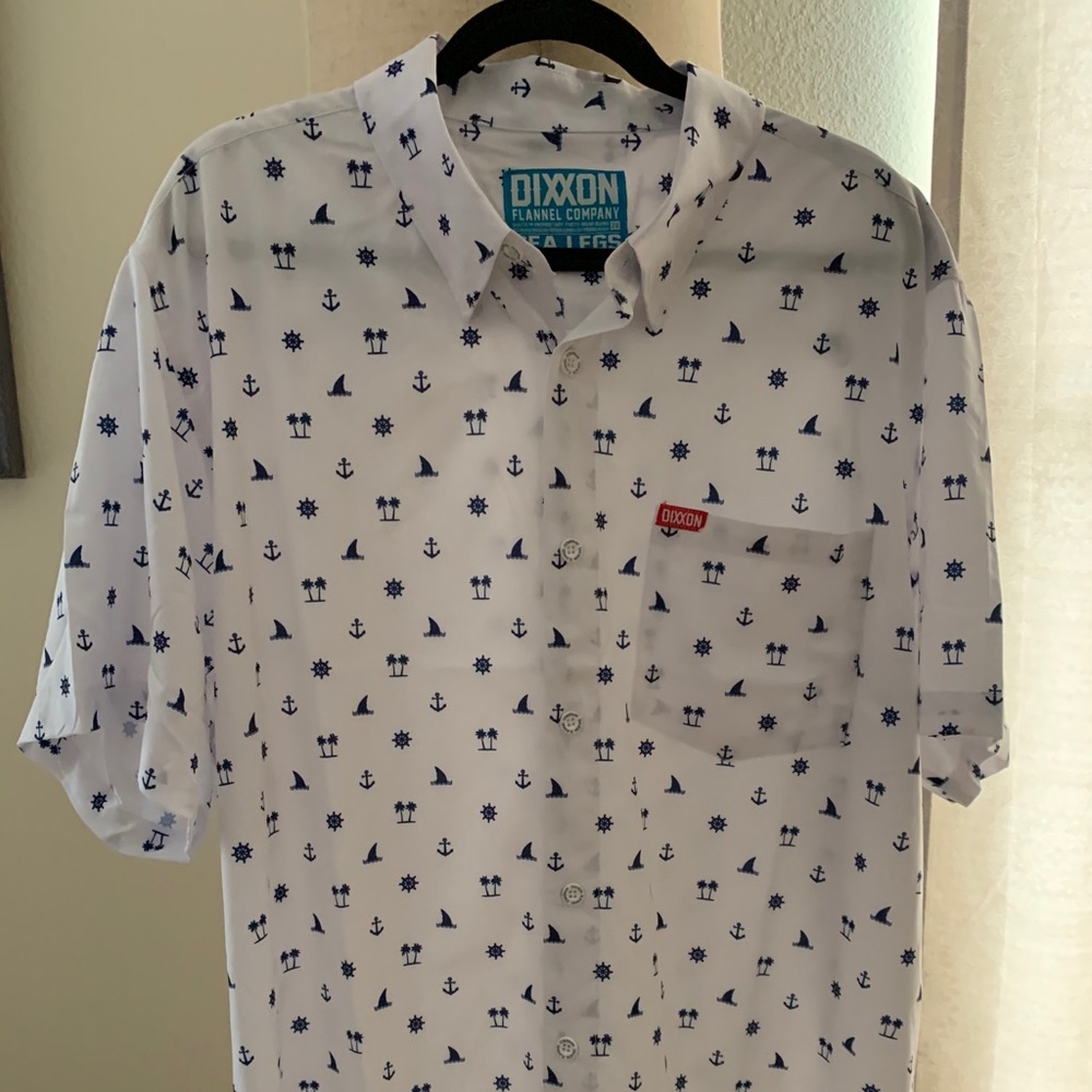XXL Dixxon bamboo party shirt - sea legs